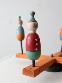 antique ring toss carnival game