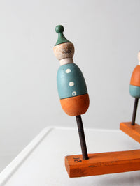 antique ring toss carnival game