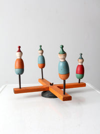 antique ring toss carnival game