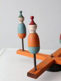 antique ring toss carnival game