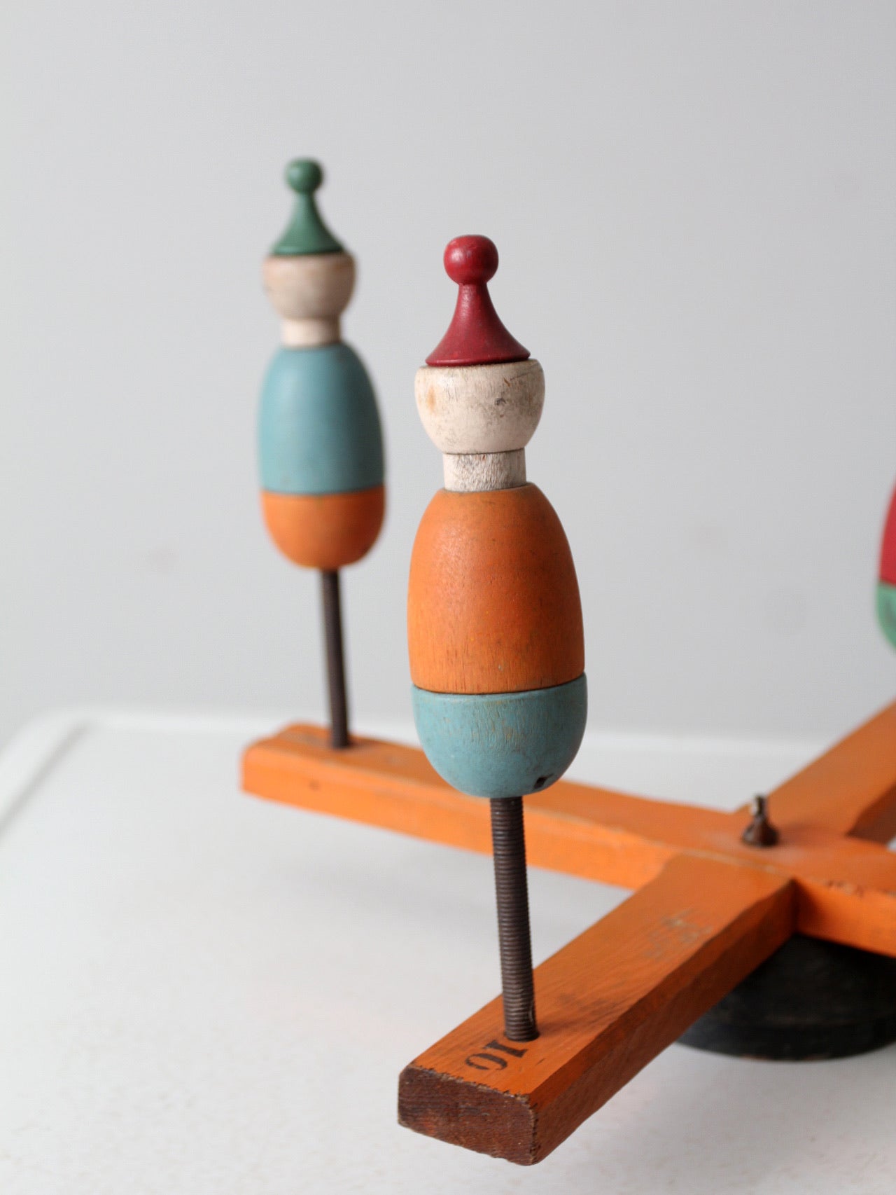 antique ring toss carnival game