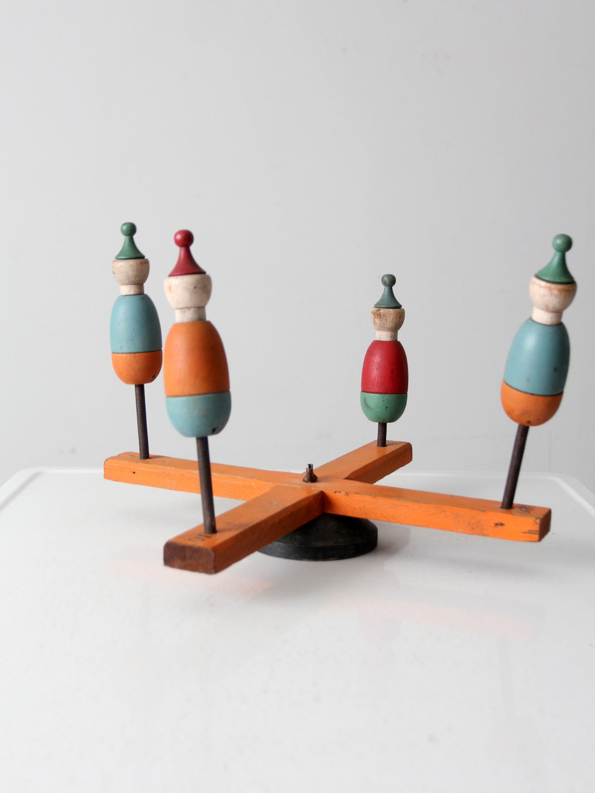 antique ring toss carnival game
