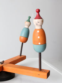 antique ring toss carnival game