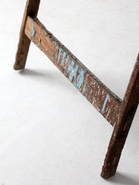 vintage wooden painter's ladder 6.5ft