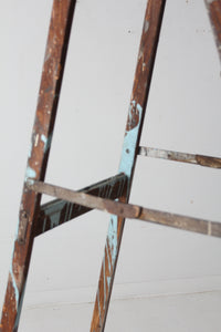 vintage wooden painter's ladder 6.5ft