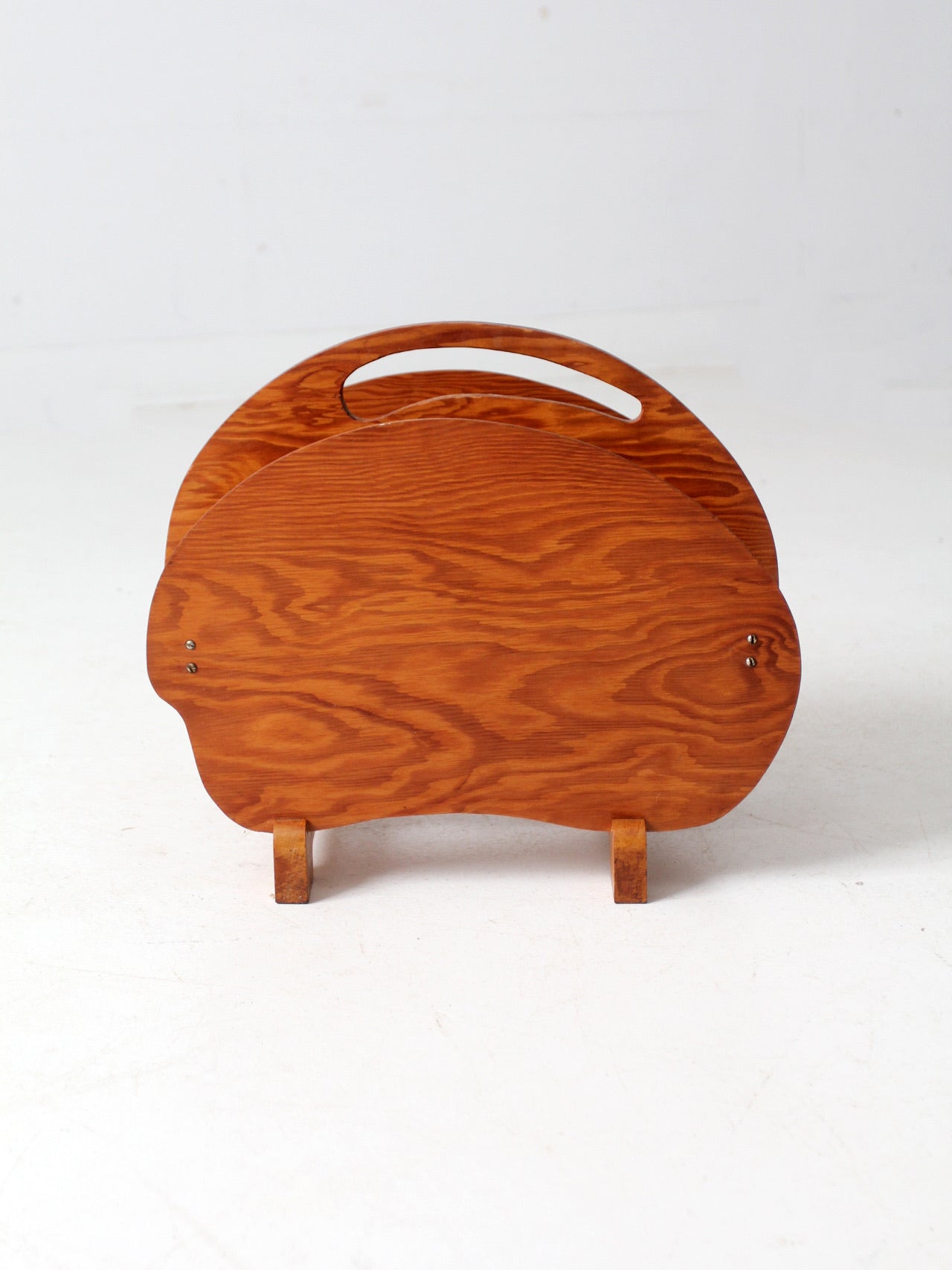 mid-century folk art rack