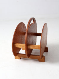 mid-century folk art rack