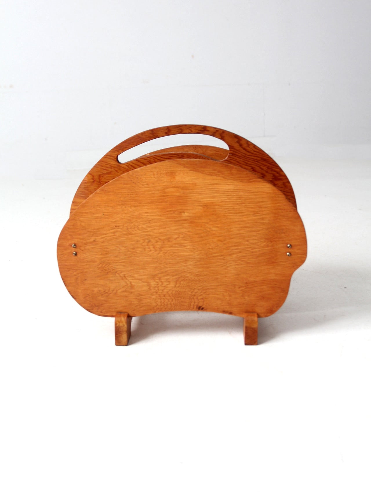 mid-century folk art rack