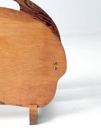 mid-century folk art rack