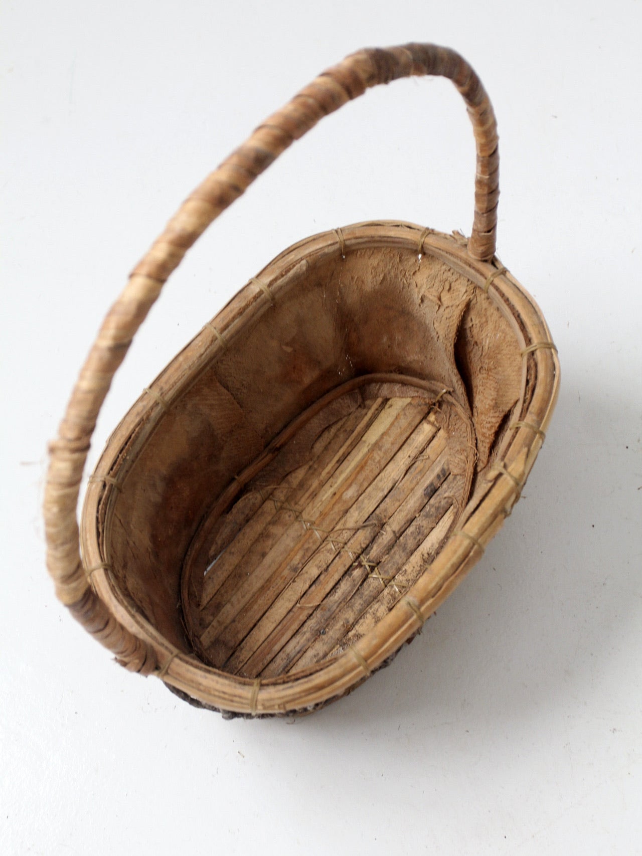 vintage bark basket