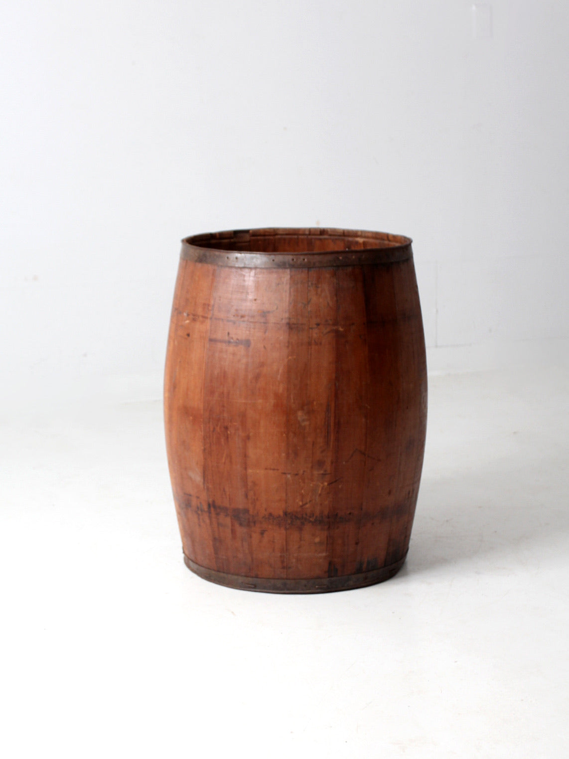 antique stave barrel
