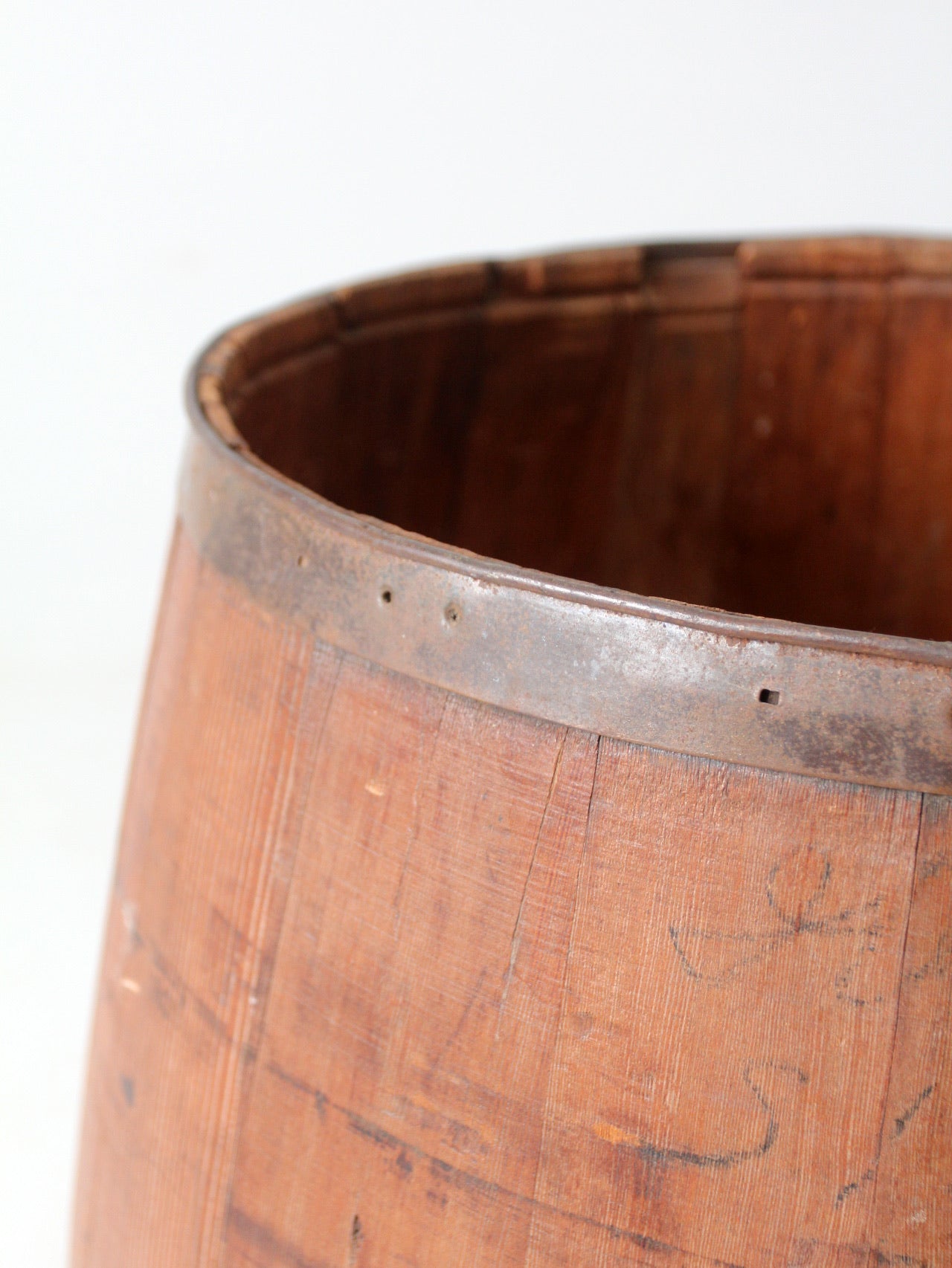 antique stave barrel