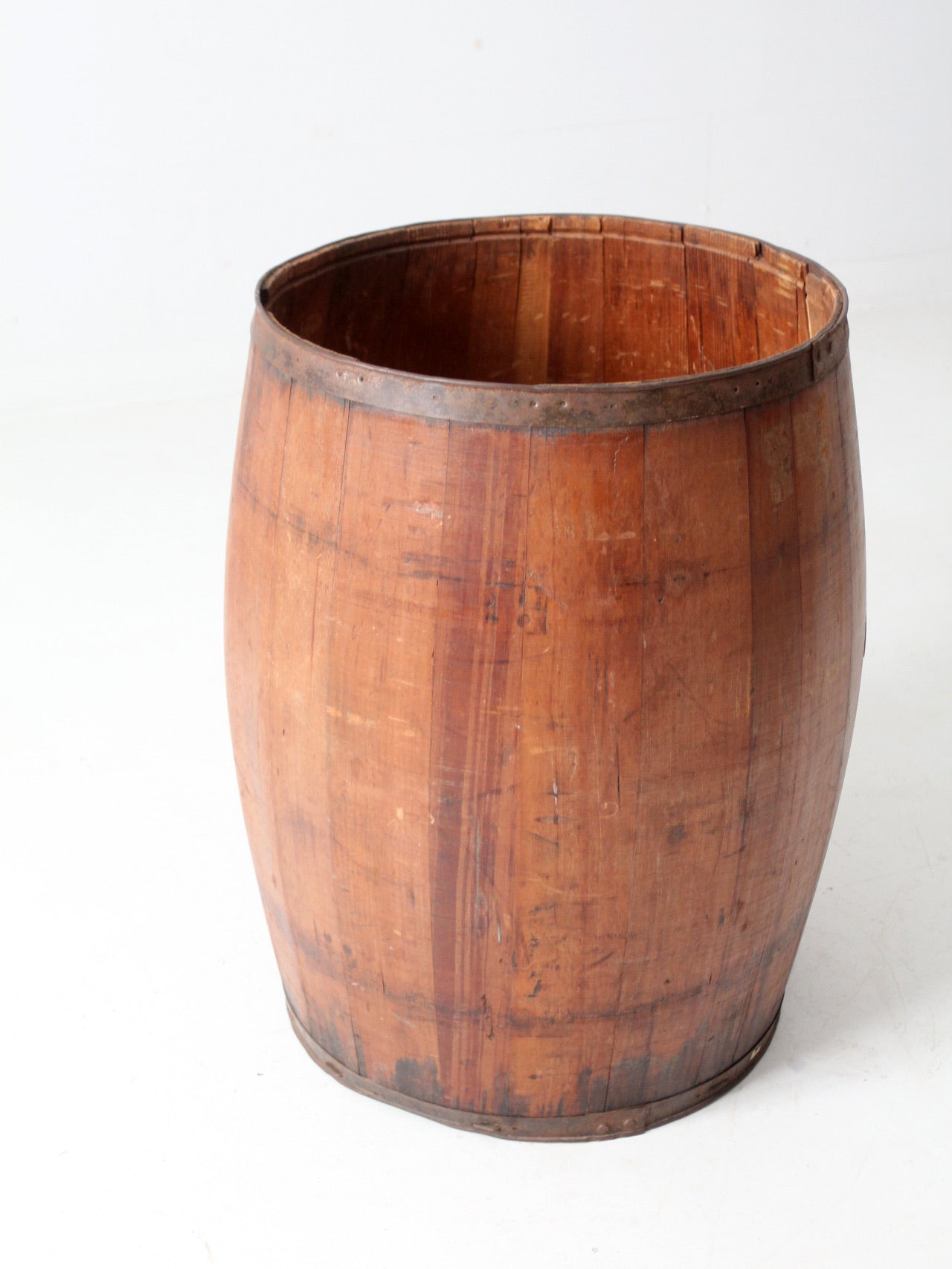 antique stave barrel