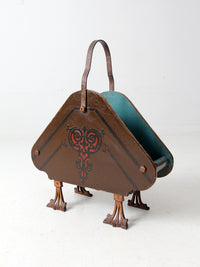 antique magazine rack