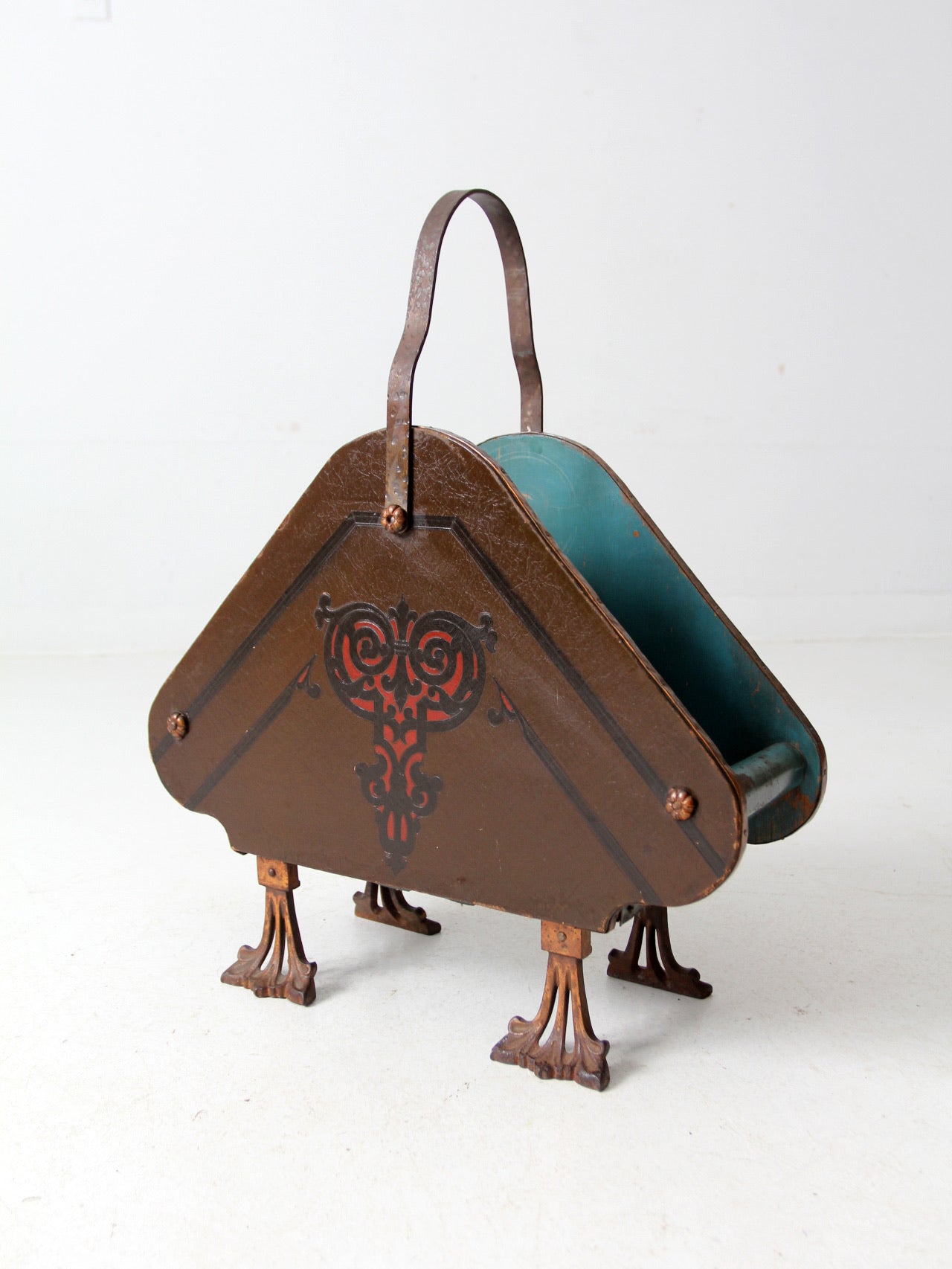 antique magazine rack