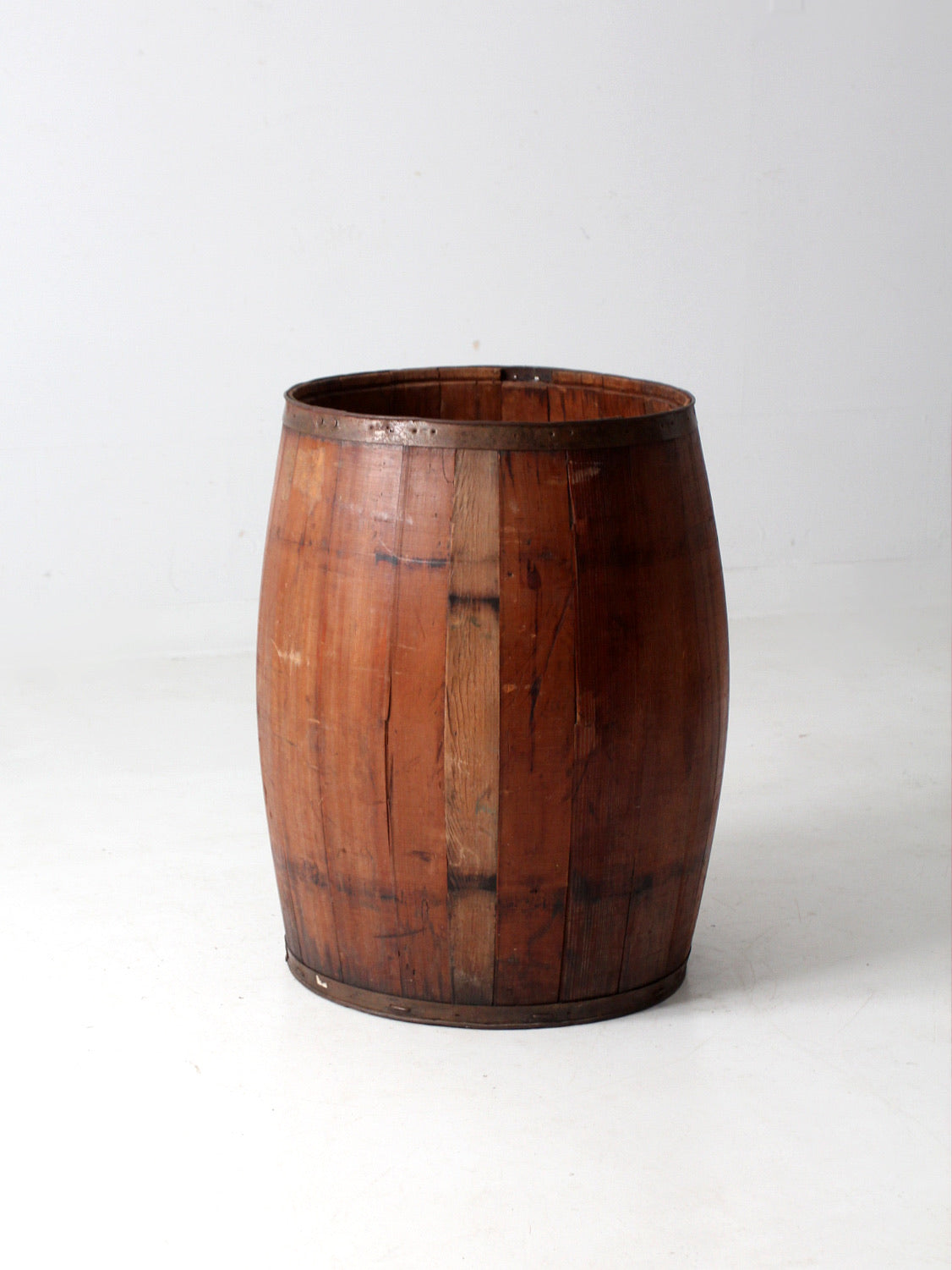 antique stave barrel