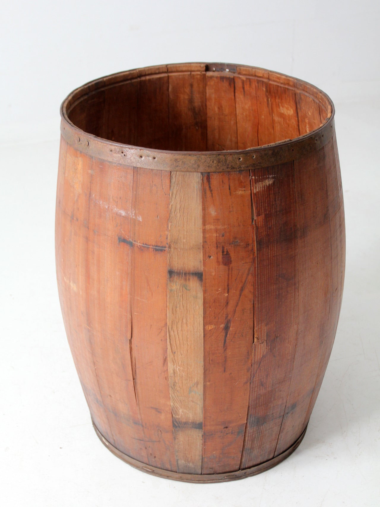 antique stave barrel
