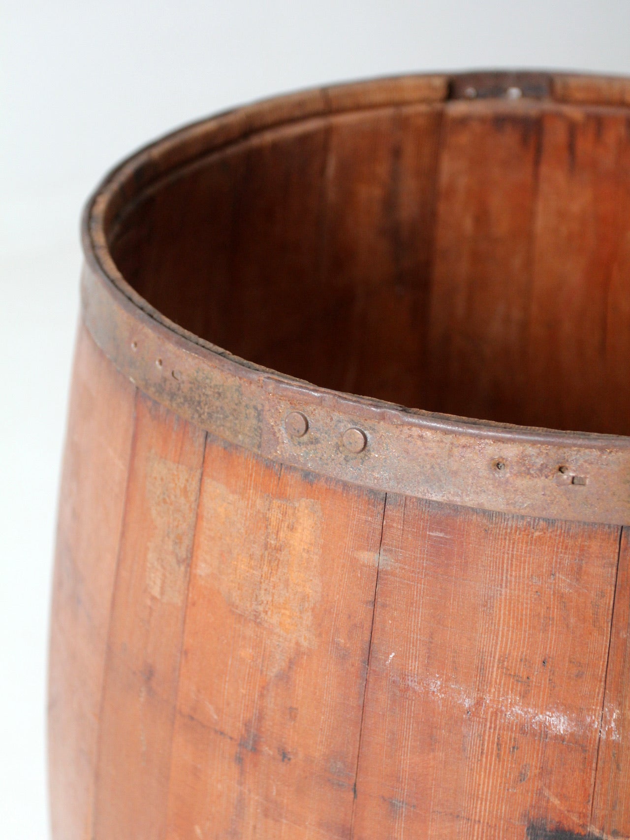 antique stave barrel
