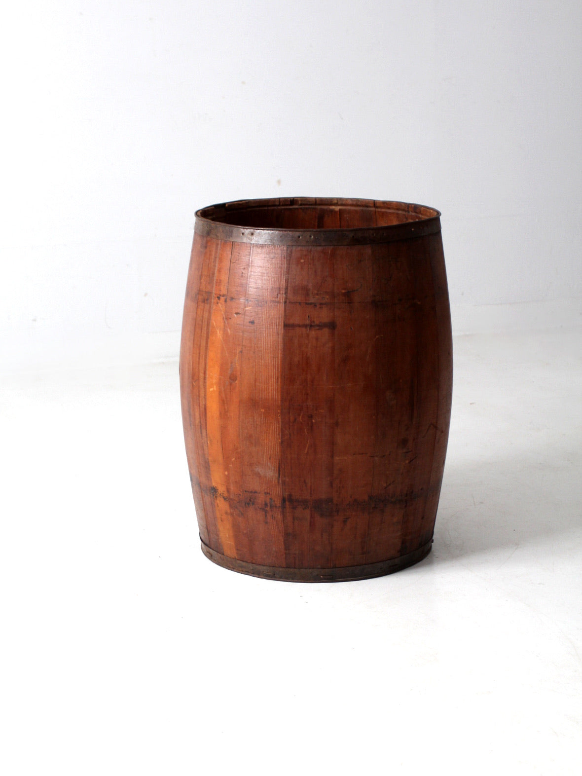 antique stave barrel