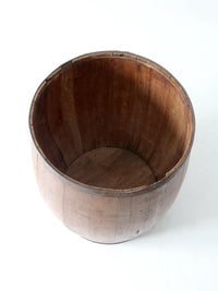 antique stave barrel