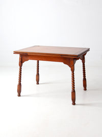 vintage 1940s kitchen table with slide out extensions