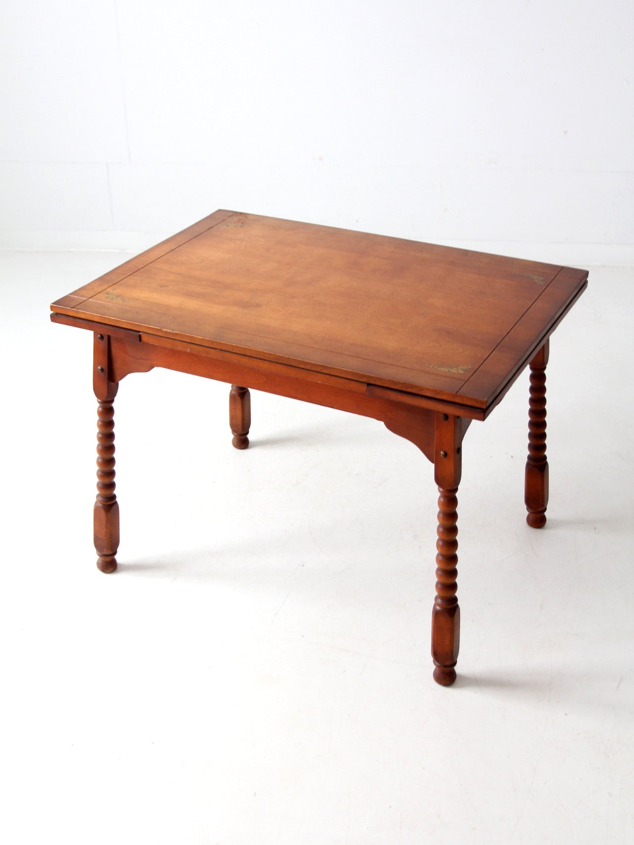 vintage 1940s kitchen table with slide out extensions