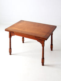 vintage 1940s kitchen table with slide out extensions