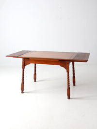 vintage 1940s kitchen table with slide out extensions