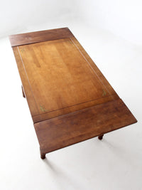 vintage 1940s kitchen table with slide out extensions