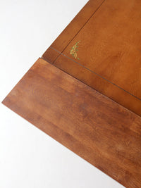 vintage 1940s kitchen table with slide out extensions