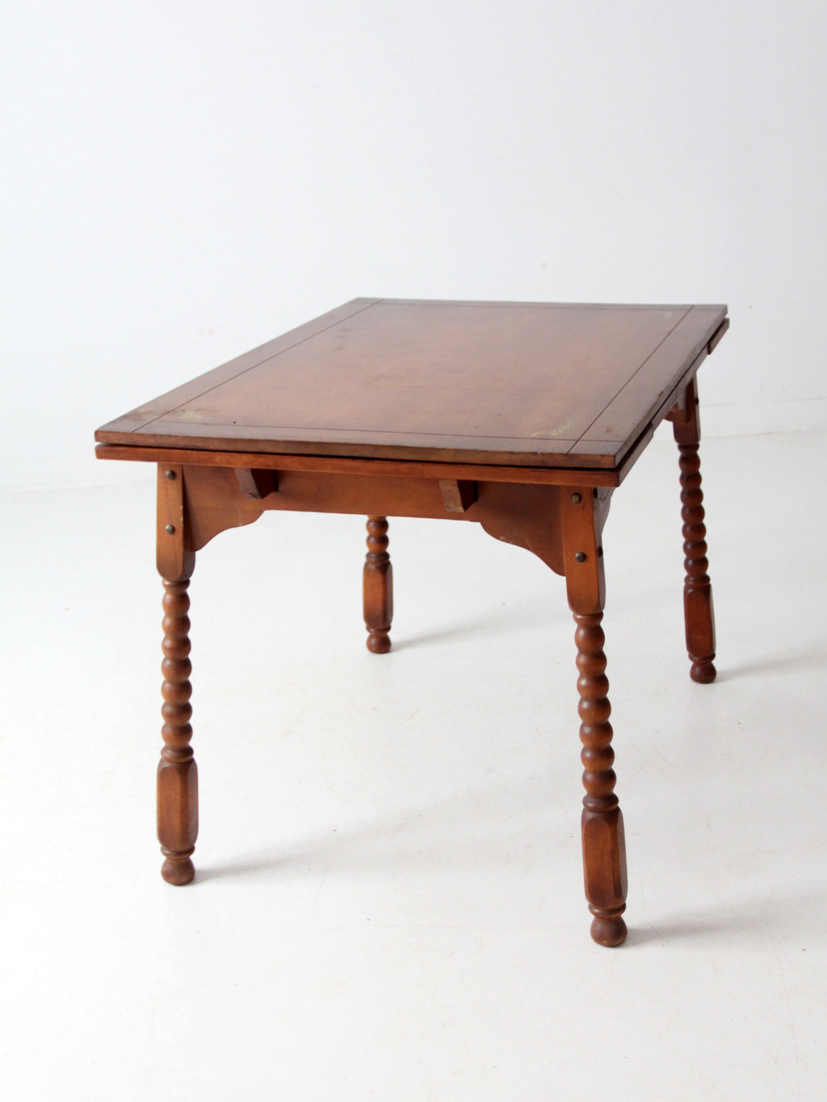 vintage 1940s kitchen table with slide out extensions