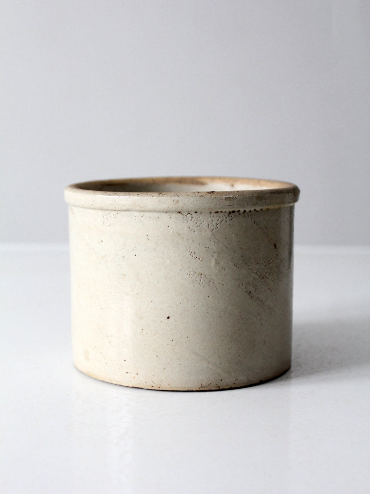 antique American stoneware crock