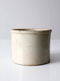 antique American stoneware crock