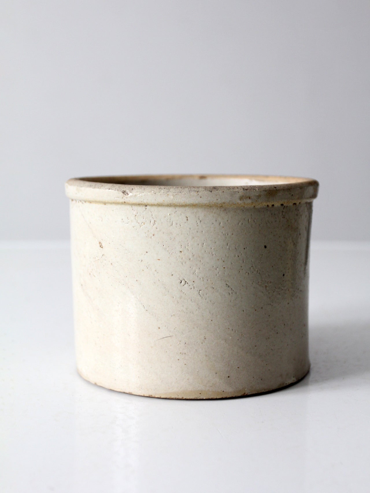 antique American stoneware crock