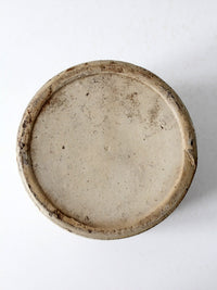 antique American stoneware crock