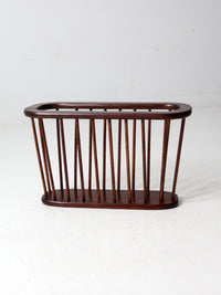mid century modern magazine rack