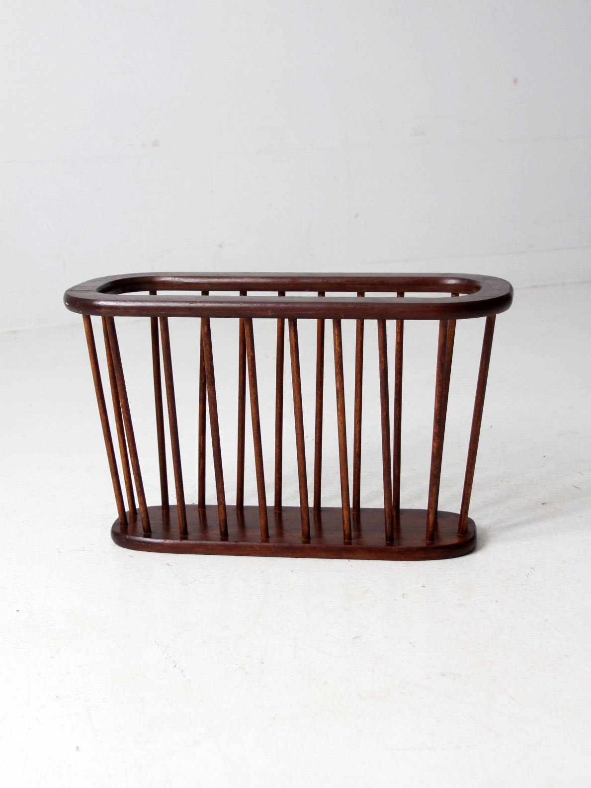 mid century modern magazine rack