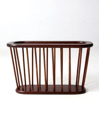 mid century modern magazine rack