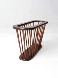 mid century modern magazine rack