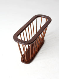 mid century modern magazine rack