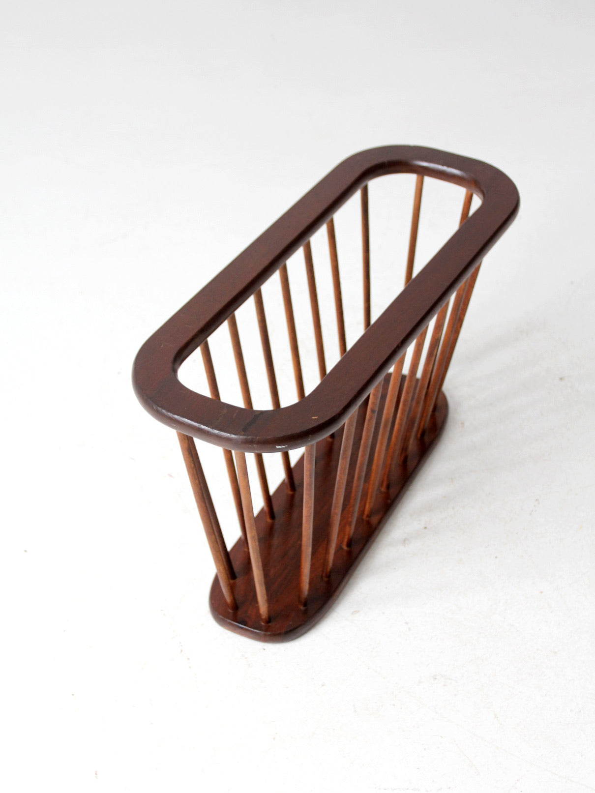 mid century modern magazine rack