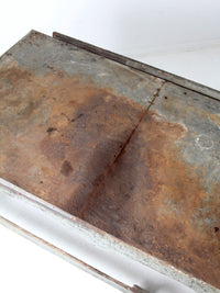 vintage industrial American work table