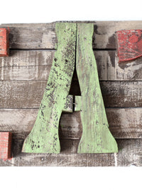 vintage rustic wood "EAT" sign