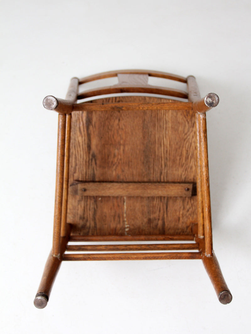 antique splat back chair