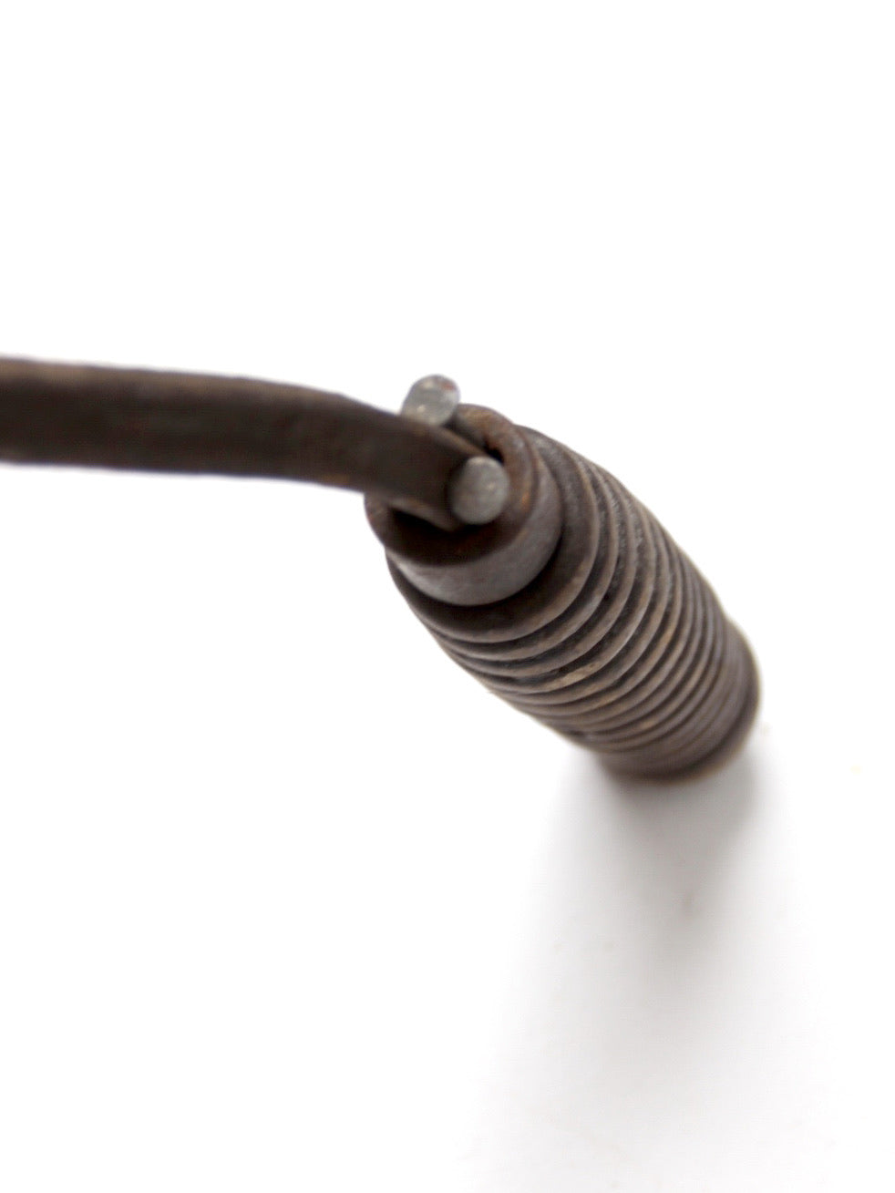 antique primitive sickle, rustic hand tool