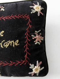 antique Home Sweet Home throw pillow