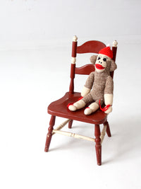 vintage kid's ladder back chair