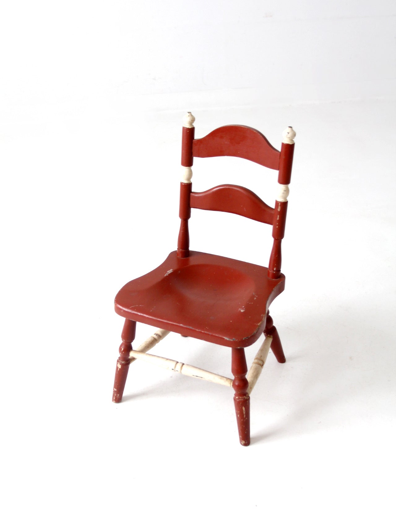 vintage kid's ladder back chair
