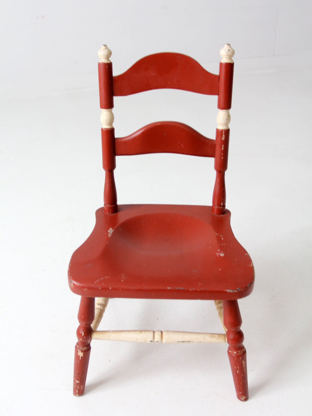 vintage kid's ladder back chair