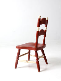 vintage kid's ladder back chair
